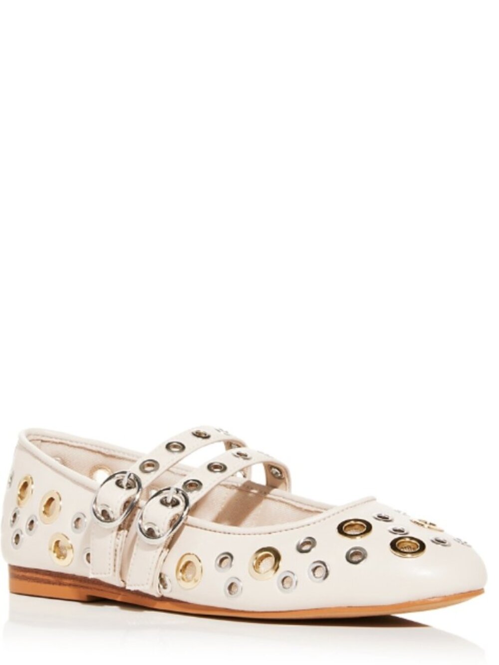 NWT Aqua Women's Gabbi Studded Flats - Exclusive
